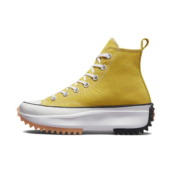 Converse Womens Run Star Hike Canvas Yellow A01365C - Picture 3 of 8
